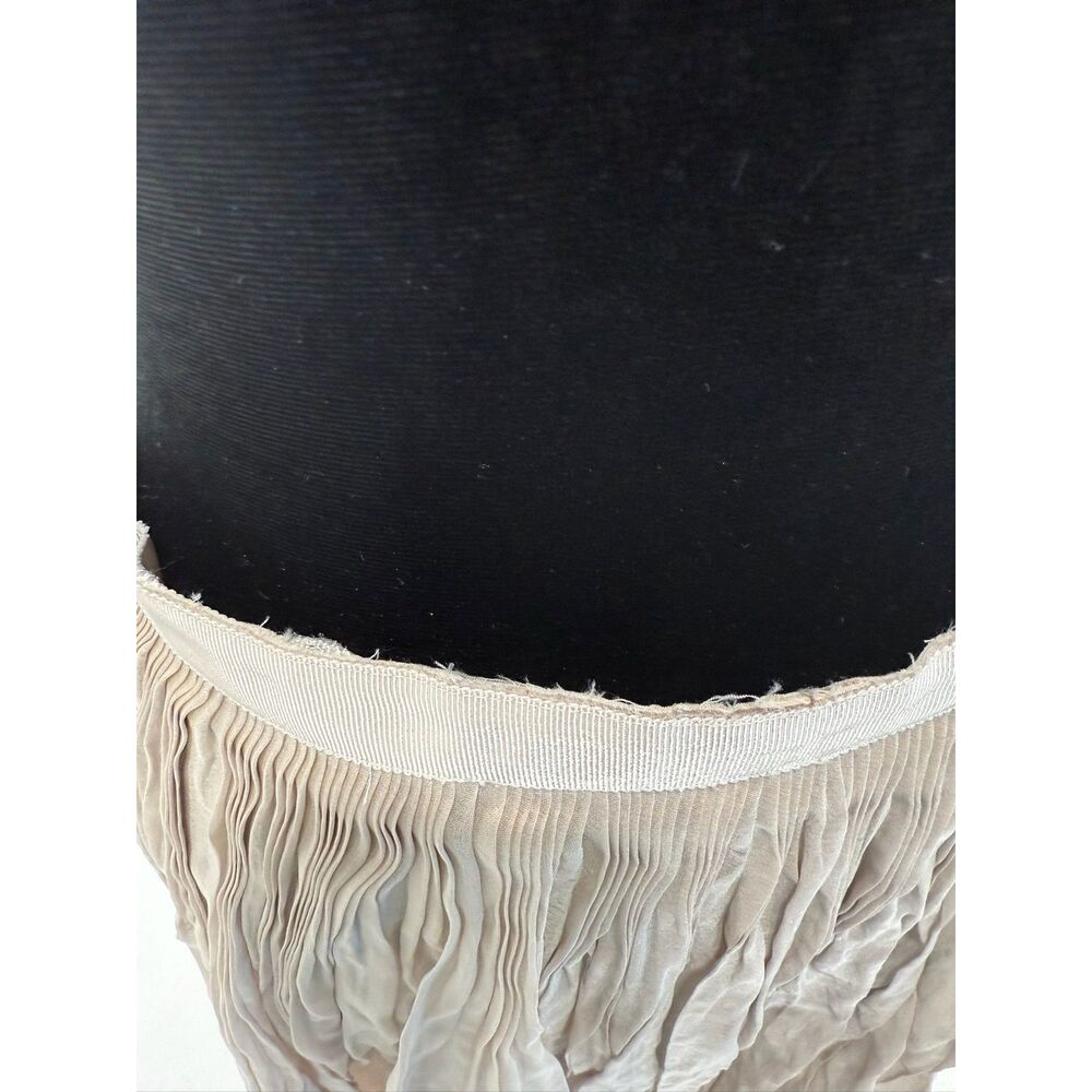 Banana Republic Heritage Collection taupe pleated knee length skirt - Picture 4 of 10